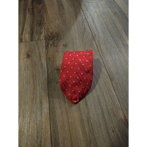 Brooks Brothers All Silk Red‎ and White Tie